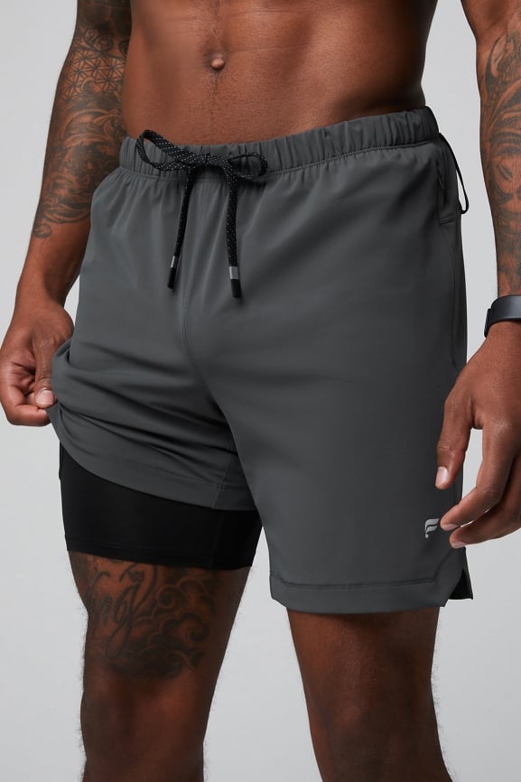Mens Lined Shorts for Workout, Gym & Running