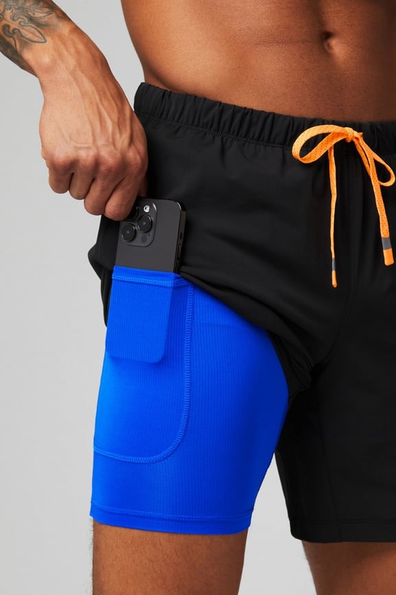 Short noir Fabletics The 5 One taille XXL