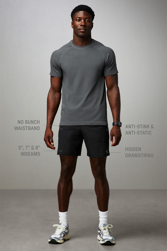 FABLETICS Men's Black Running Workout shops The 7