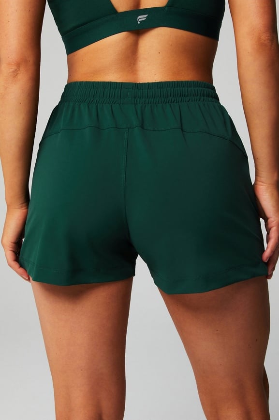 Women's Workout Dolphin Shorts with Pockets and UK