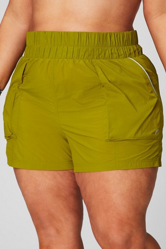 Ultra High-Waisted Piped Nylon Short - Fabletics