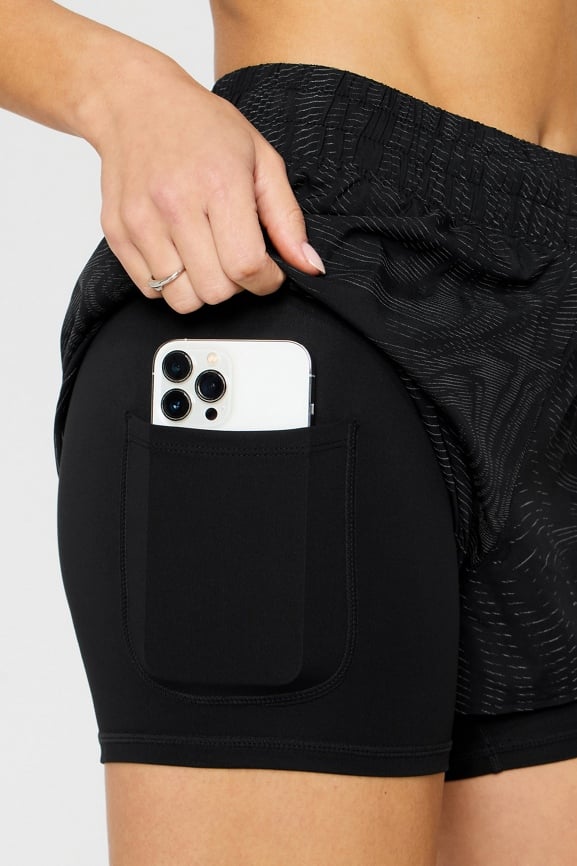 2-In-1 Reflective Run Short 2"