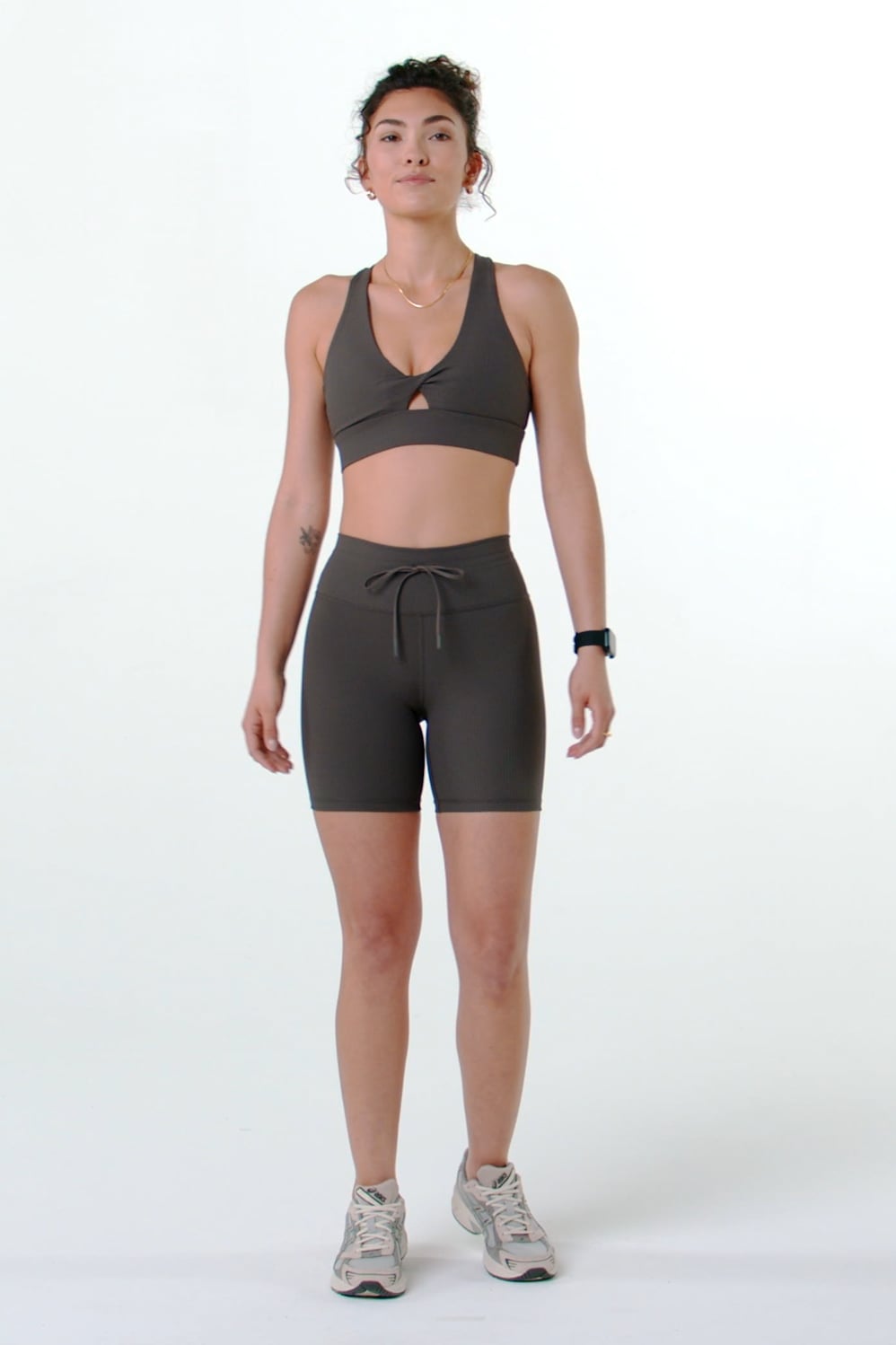 Oasis Rib High-Waisted 6" Short