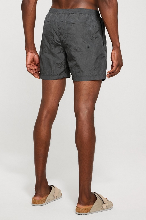The Lightweight Crinkle Swim Trunk