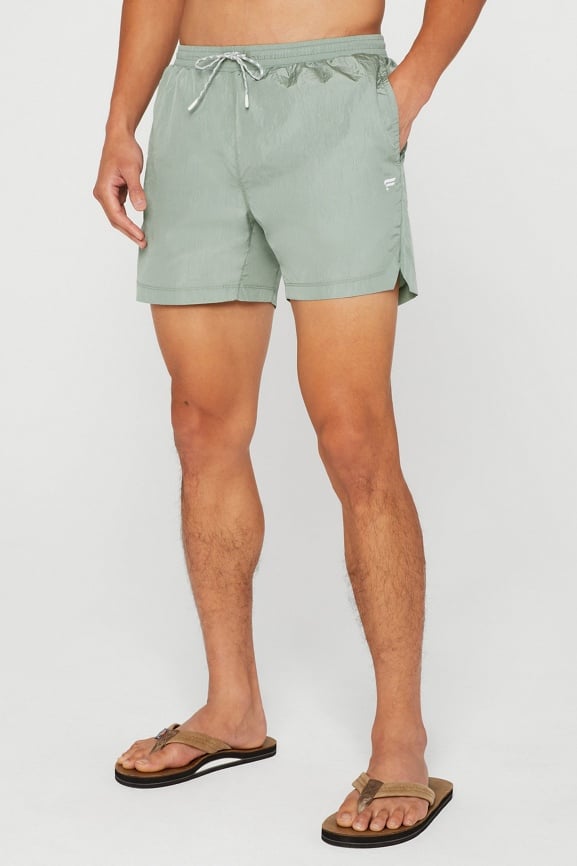 The Lightweight Crinkle Swim Trunk