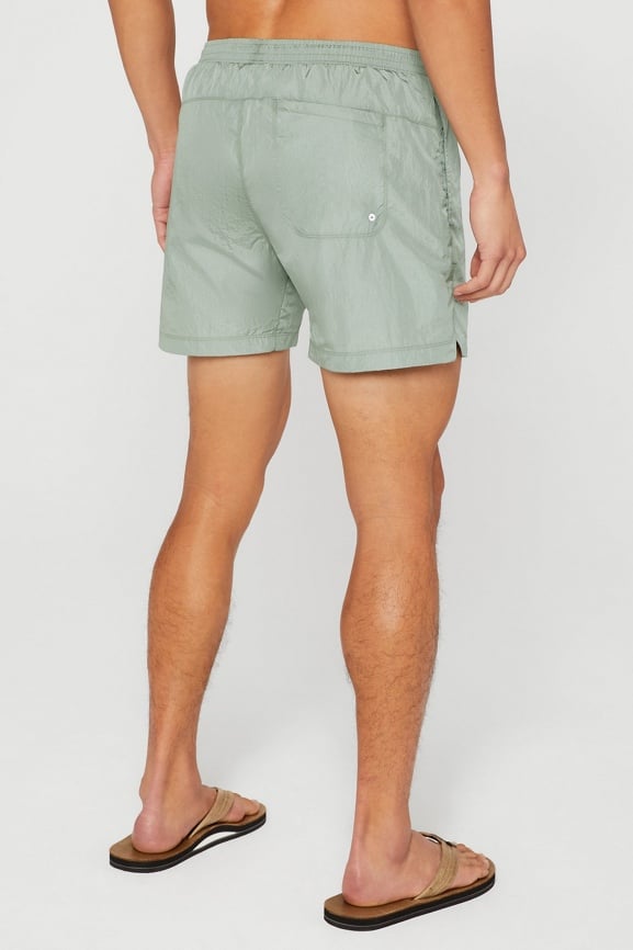 The Lightweight Crinkle Swim Trunk