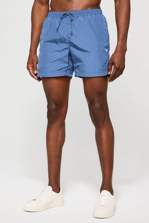 The Lightweight Crinkle Swim Trunk