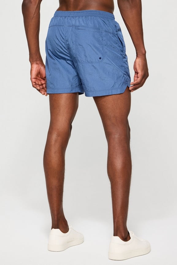 The Lightweight Crinkle Swim Trunk