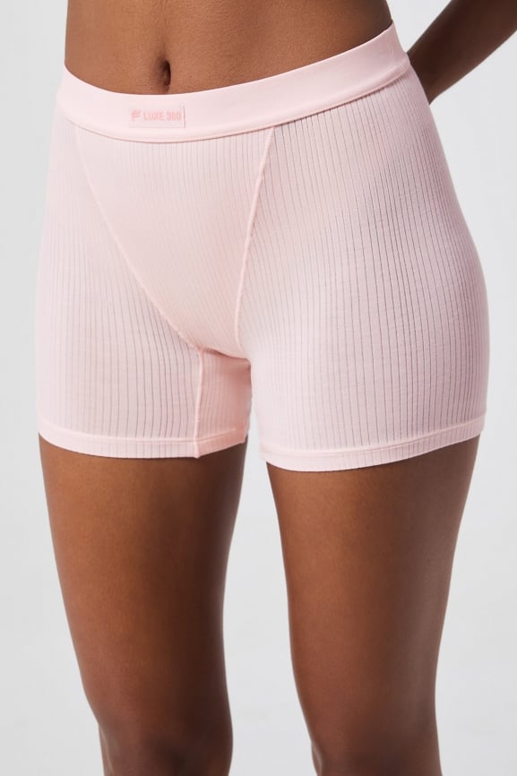 Luxe360 Rib Shorts 4"