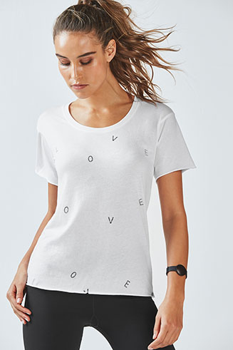 Laura Short-Sleeve Tee Tee - Fabletics