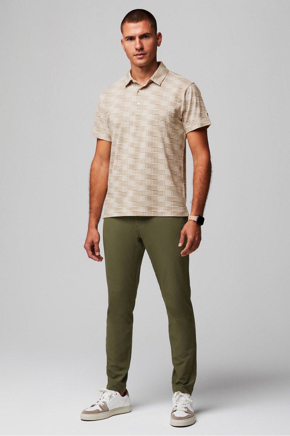 Khaki polo outlet