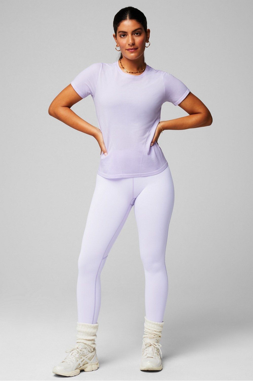 Feather Tech Short-Sleeve Top - Fabletics