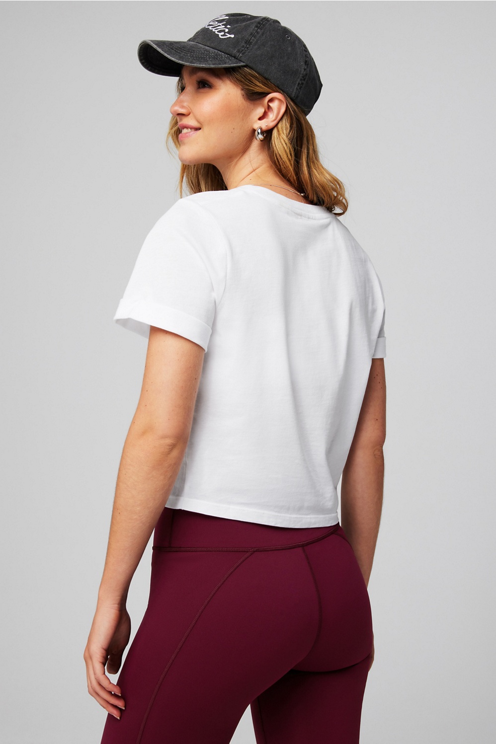 100% Cotton Front-Twist Tee - Fabletics