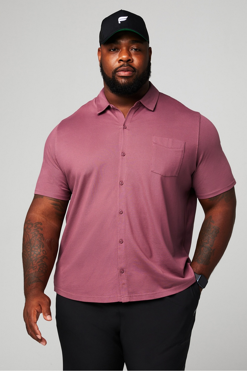 The Dash Short Sleeve Button Up
