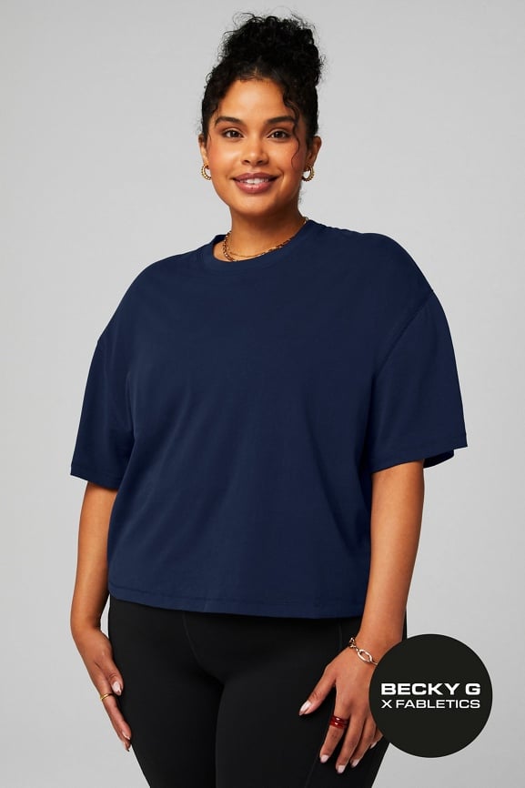 plus size workout tees