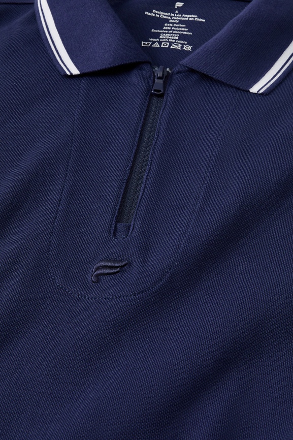 The Dash Quarter Zip Polo - Fabletics