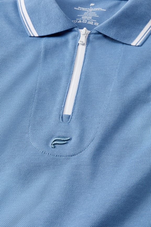 The Dash Quarter Zip Polo - Fabletics