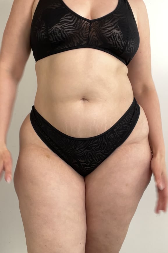 Hot Mesh Thong