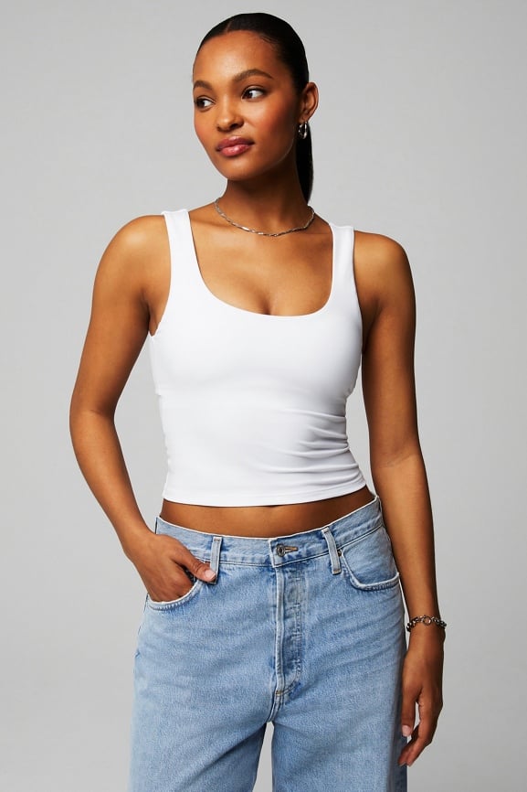 Oasis Twist Built-In Bra Tank