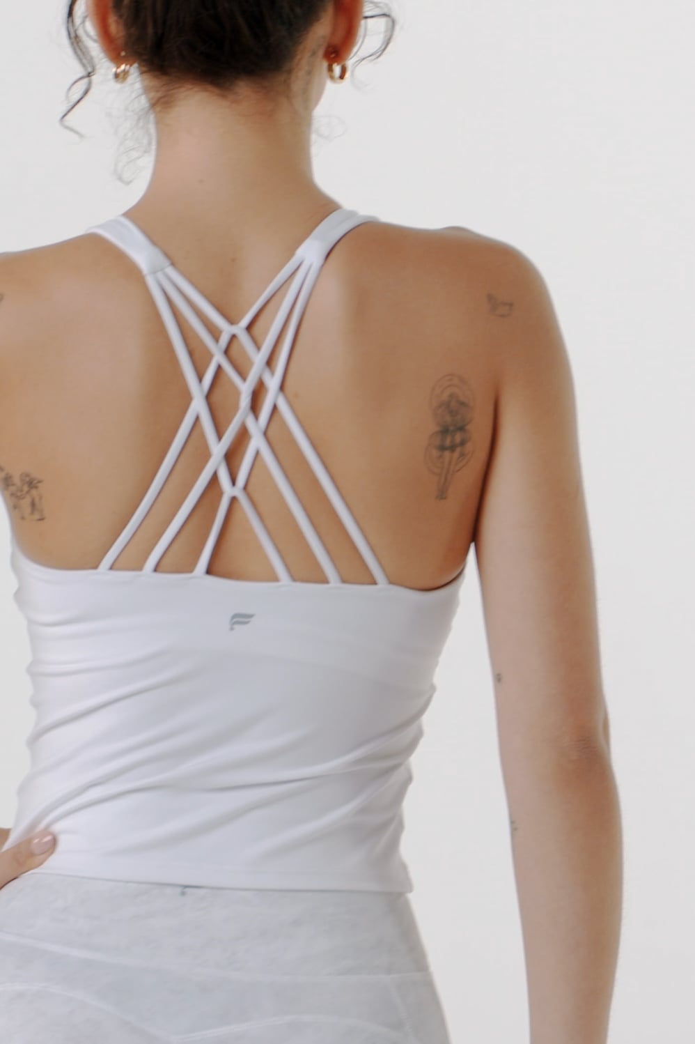 Strappy Built-In Bra Tank