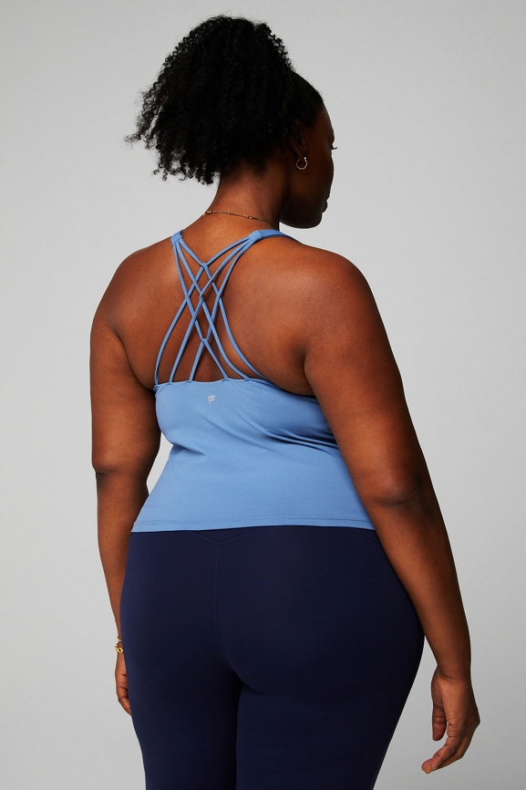 Strappy Built-In Bra Tank