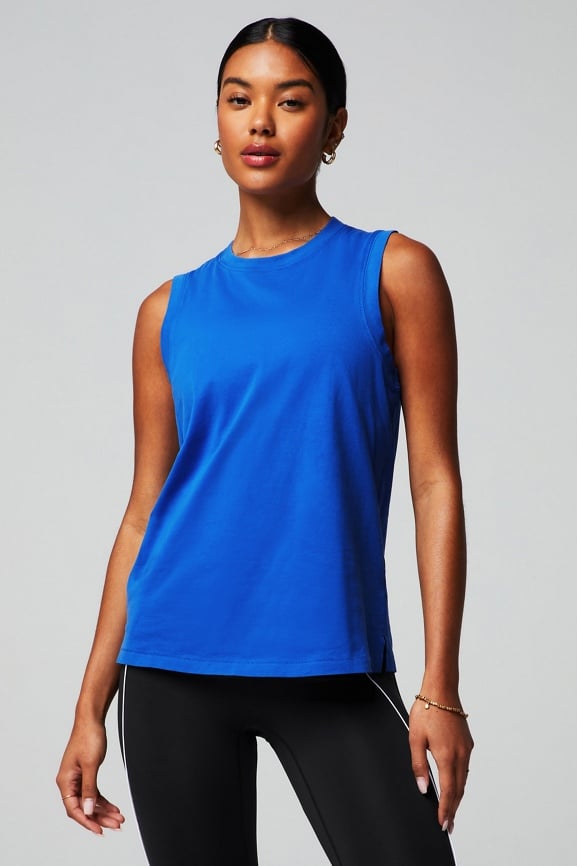 Live-In Cotton Tank - Fabletics