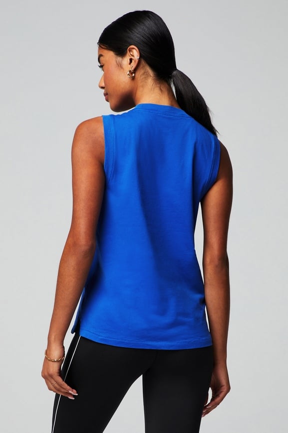 Live-In Cotton Tank - Fabletics