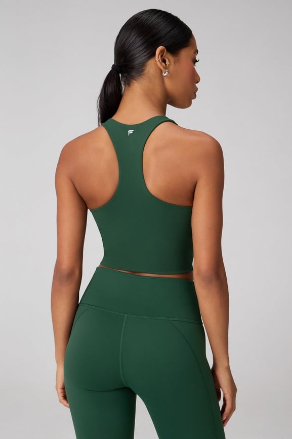 Anywhere Cropped Built-In Bra Tank