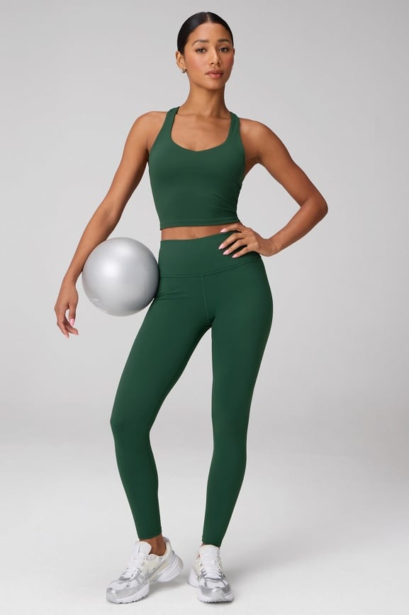 Anywhere Cropped Built-In Bra Tank