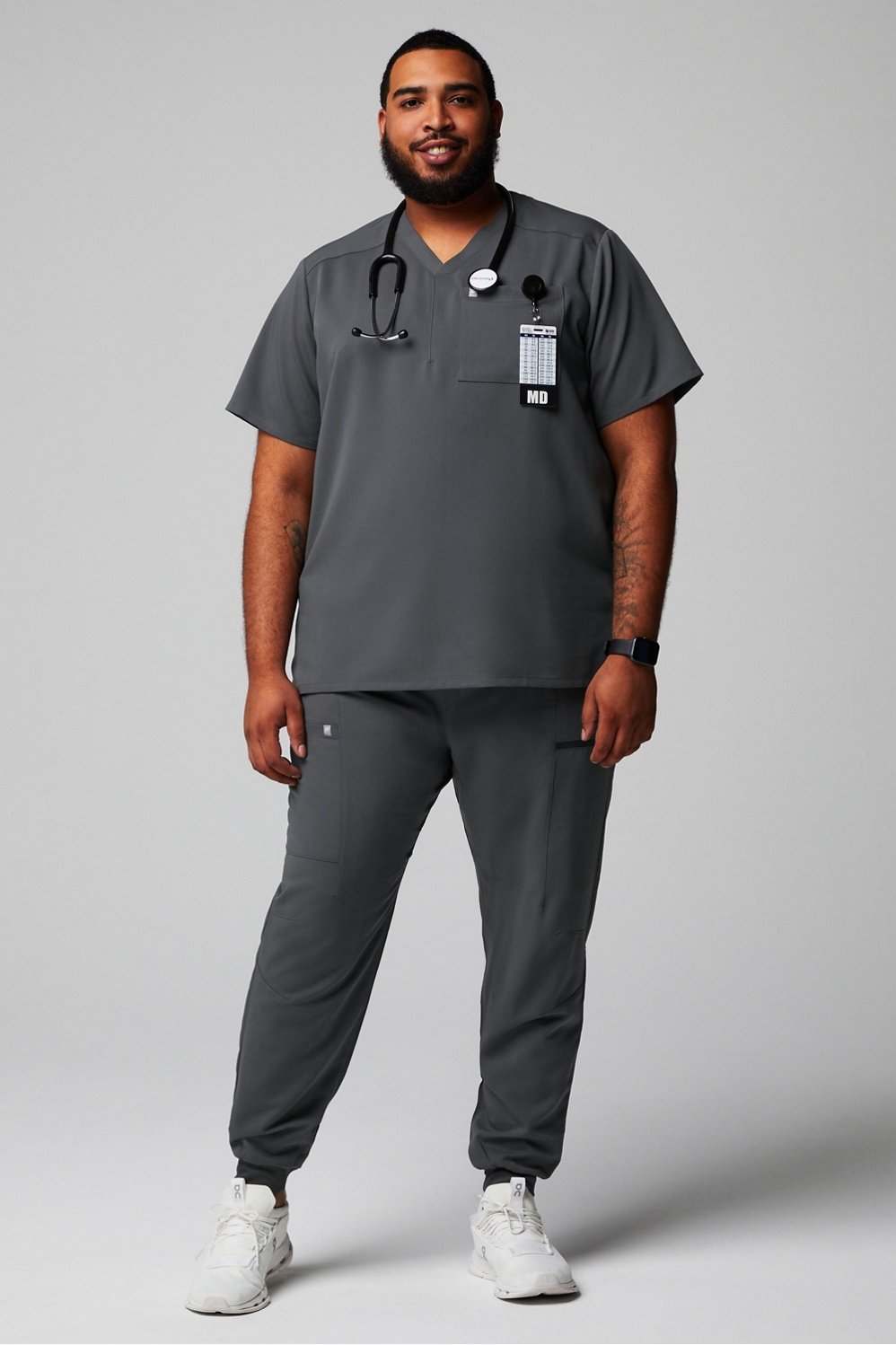 Helix Scrub Top