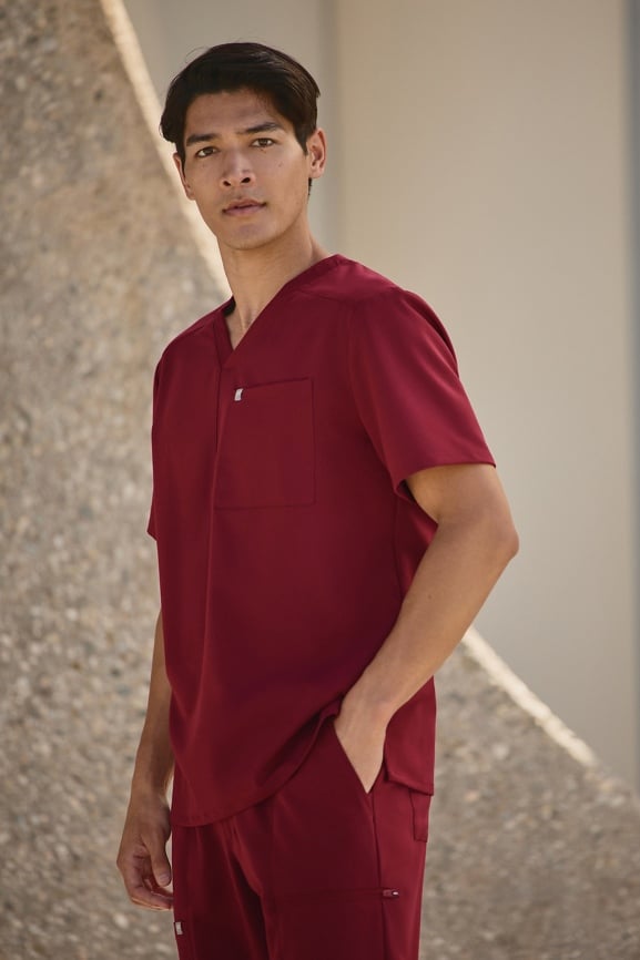 Helix Scrub Top
