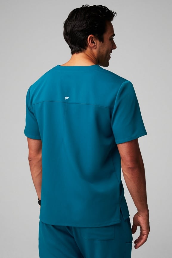 Helix 1-Pocket Scrub Top