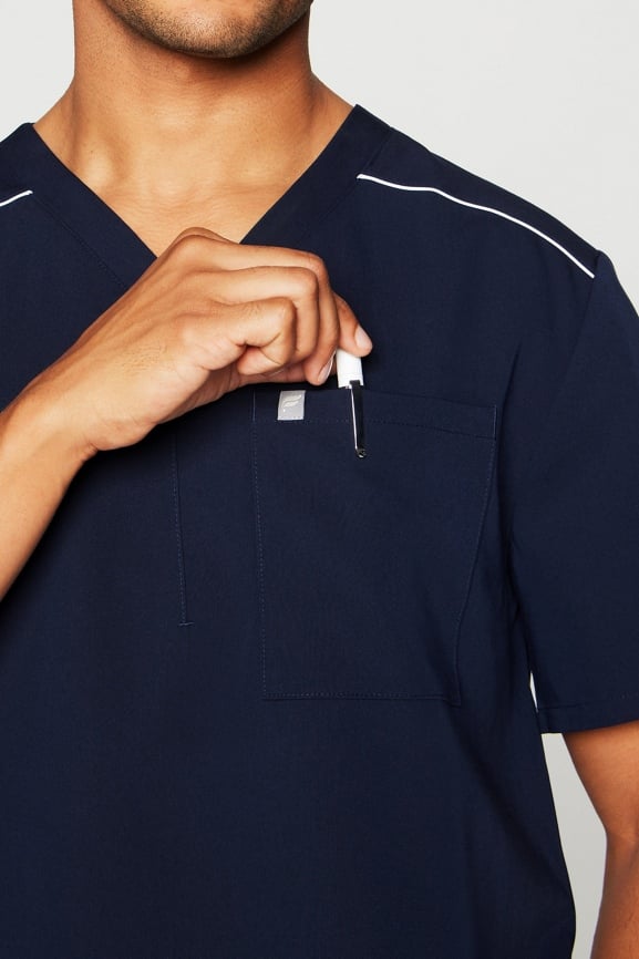 Helix Scrub Top (Reflective)
