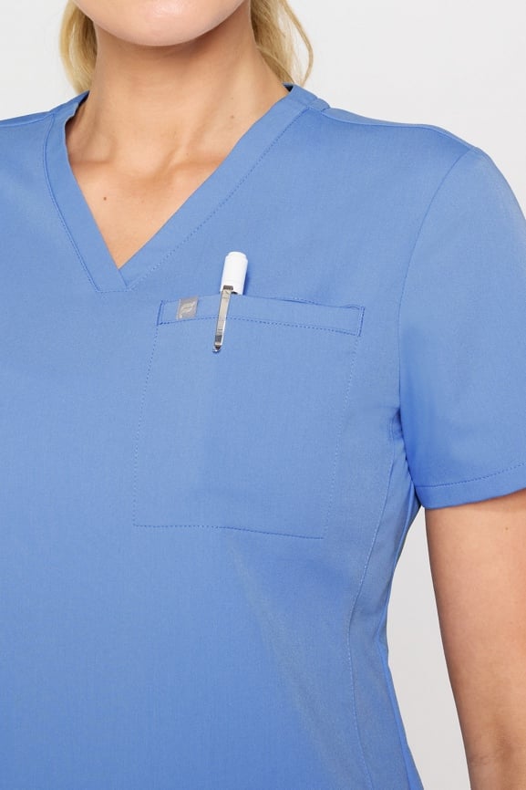 Vital 1-Pocket Scrub Top (Petite Fit)