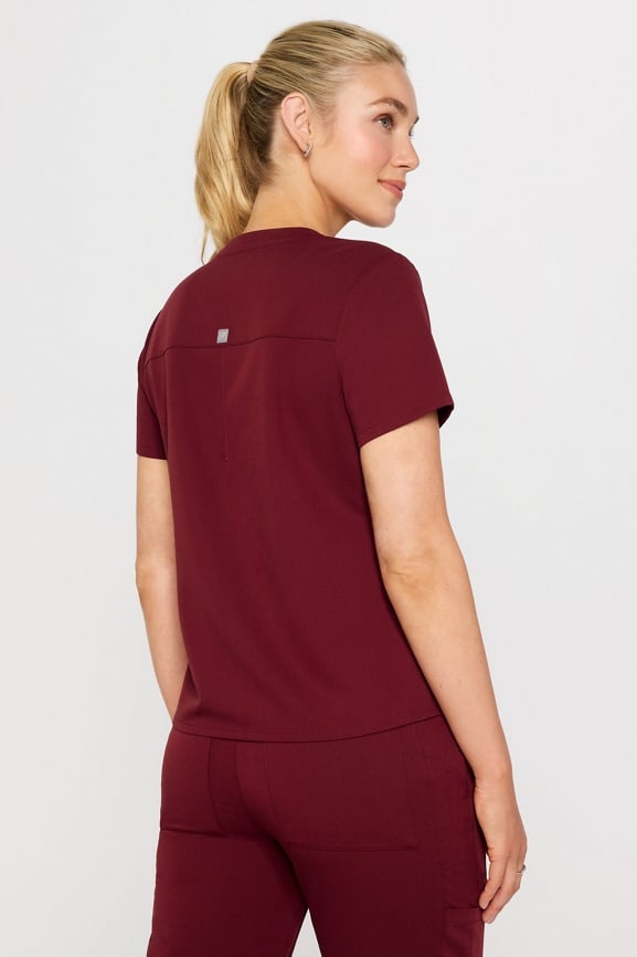 Vital 1-Pocket Scrub Top (Petite Fit)