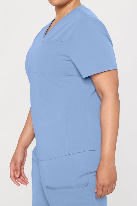 Vital 1-Pocket Scrub Top (Petite Fit)