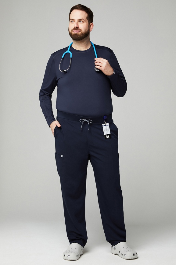 Fabletics Fun Scrub Jackets Royal Blue Scrub Jacket Jaanuu® Wolfe