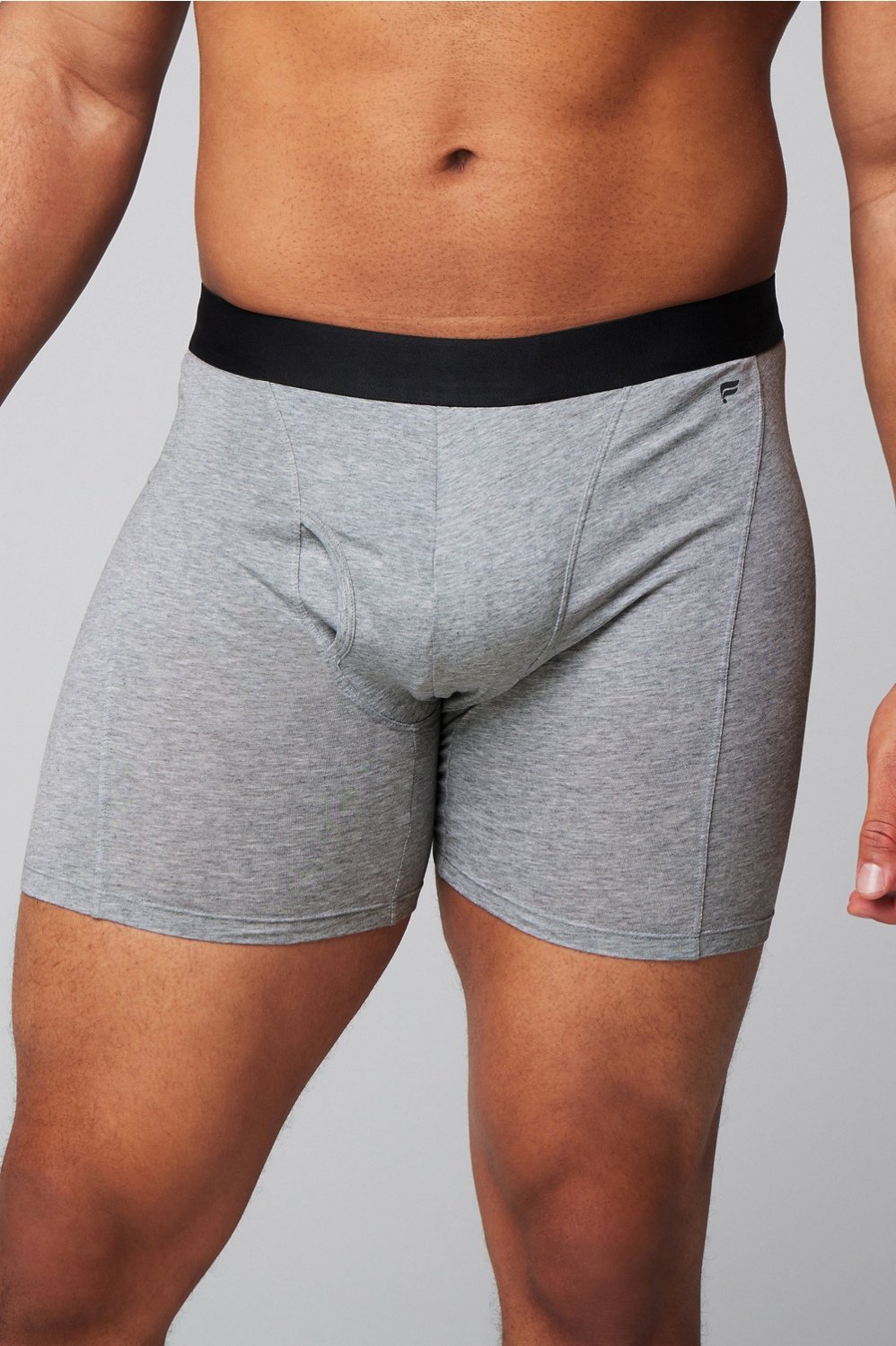 Fabletics Men's The Blueprint Boxer Brief, Comfortable, Soft, Breathable,  Sweat Wicking, Anti-Chafe, Micro Mesh Jersey, Grey Heather, XS :  : Fashion