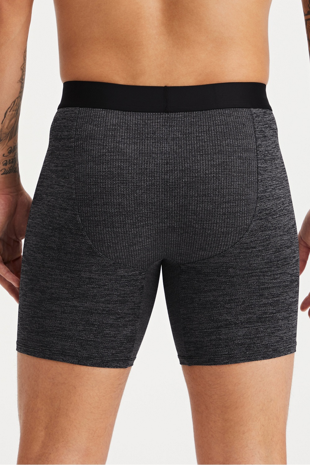 Fabletics Men's The Blueprint Boxer Brief, Comfortable, Soft, Breathable,  Sweat Wicking, Anti-Chafe, Micro Mesh Jersey, Grey Heather, XS :  : Fashion