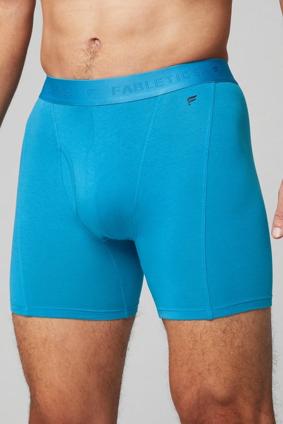 LIEIKIC Underwear Men's Splicing Underwear Soft Breathable