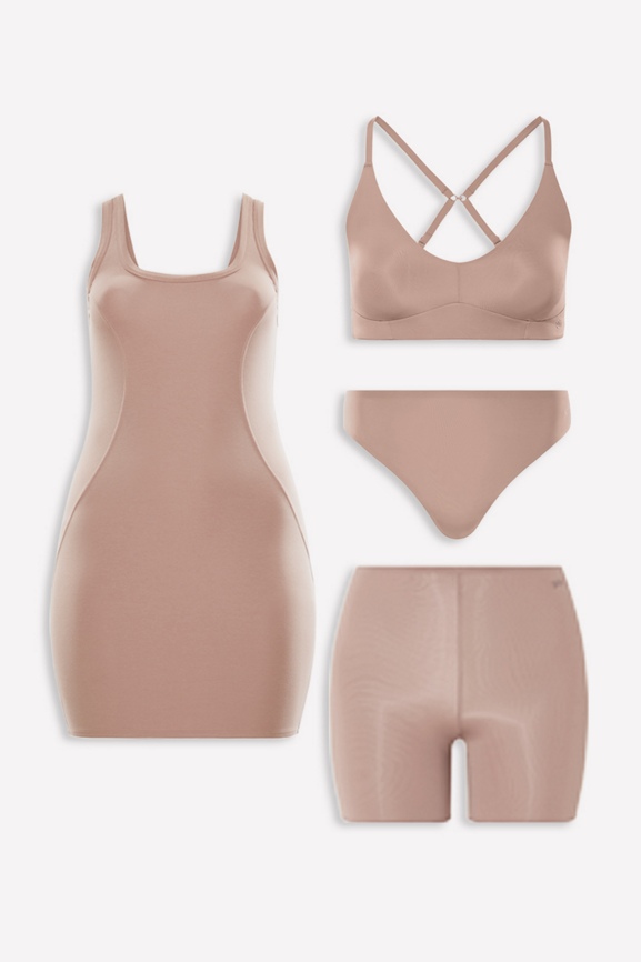 Tempt Me Taupe 4-Piece Bundle - Yitty