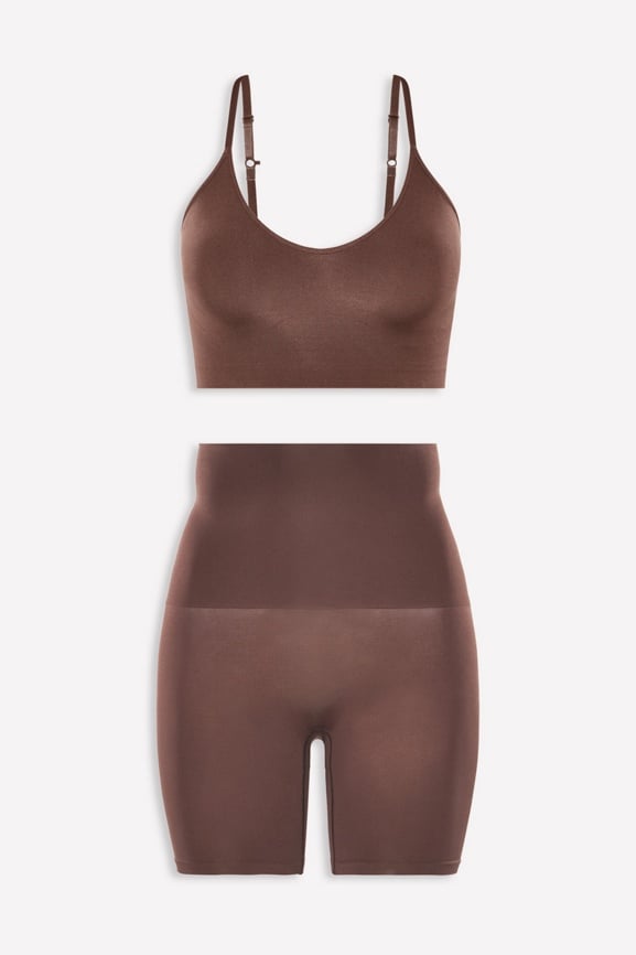Ultimate Shaping Plunge Bra & Short Set