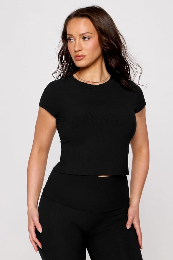 Soft Rib Essential Tops 3-Piece Bundle